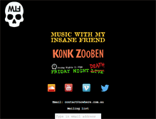 Tablet Screenshot of nowhere.com.au